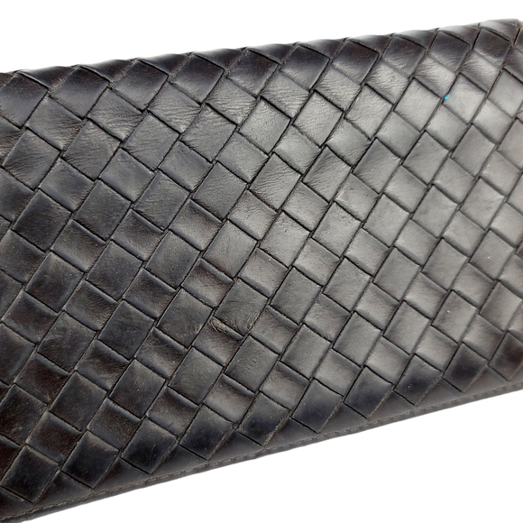 Bottega Veneta Weave Continental Leather Wallet. - Picture 7 of 10